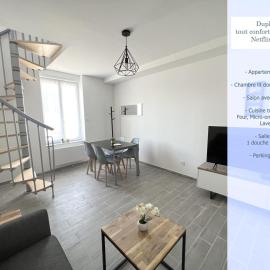 180B - Duplex T2 Tout Confort - Wifi Netflix, hotel in Le Gond-Pontouvre