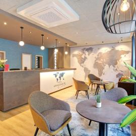 Ambassador TheContinents: Karlsruhe'de bir otel