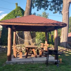 Domek na Mazurach pod jesionami