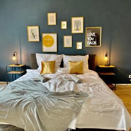 Stylish im Altbau, Netflix, Sonos, nahe 3M und Vorwerk