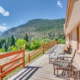 Beautiful Ouray Home w/ Patio - 3 Mi to Downtown!