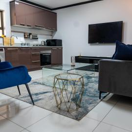 Fully furnished apartment.