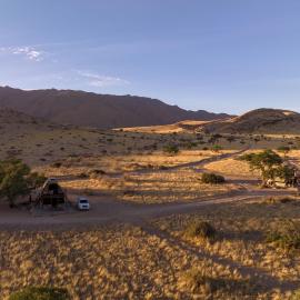 Camp Gecko - PRIVATE NATURE RESERVE; TENTED CAMP AND CAMPSITE: Solitaire şehrinde bir otel