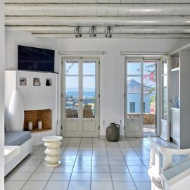 Myrto's House seaview of Naxos