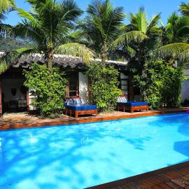 Canto das Laranjeiras Beach Club Guaiuba, hotel a Guarujá