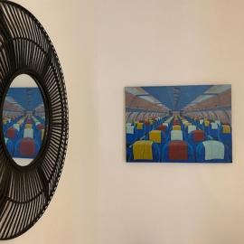 Le studio de l'artiste.