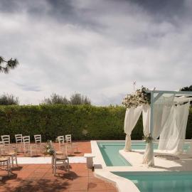 Villa con piscina mozzafiato, giardino e barbecue