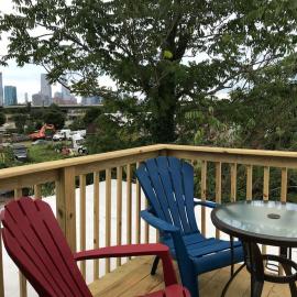 Cozy Alcove Studio Apt w Outdoor deck w NYC Views