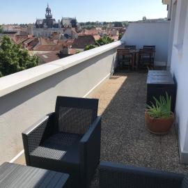 Appartement avec vue panoramique, hotell i Vichy