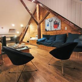 Superbe appartement esprit chalet, hotel u gradu 'Barcelonnette'