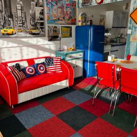 American Retro Chalet, hotel din Hemsby