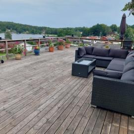 Villa med sjöutsikt, хотел в Immeln