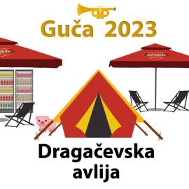 Dragacevska avlija - Camp, hotell i Guča