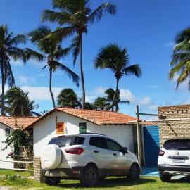 Cabanas Caraúbas - frente para o mar, ar & Tv, hotel a Maxaranguape