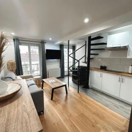 Charmant duplex proche Paris, hotel in Saint-Maurice