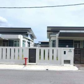 JOVIAL SingleStorey Bungalow 4Room10Pax `Alma, hotel a Bukit Mertajam