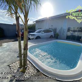 Sobrados aconchegante com piscina "Natisashouse"