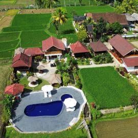 Pondok Indah Bungalows Tetebatu, viešbutis mieste Tetebatu