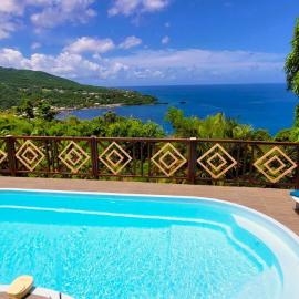 VILLA TI'ROUCOU 3 étoiles - vue mer et piscine privée sans vis à vis