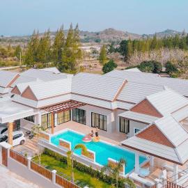 Ban Nong Ban Kao에 위치한 호텔 บ้านพักทองสุขพูลวิลล่า ปราณบุรี Thongsuk Pool Villa Pranburi