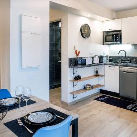 Appart. T 1 Bis, centre ville, entièrement rénové