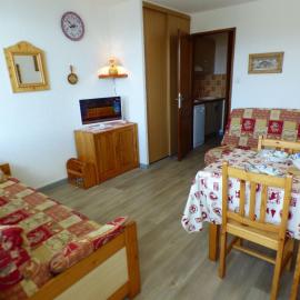 Studio 4 personnes Les Saisies, parking