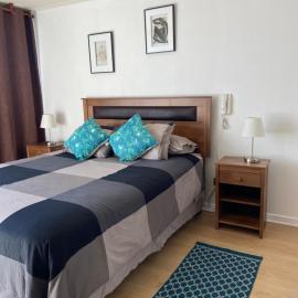 Agradable departamento, frente a la Quinta Vergara