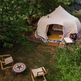 South Devon Luna Bell Tent, hotell sihtkohas Newton Abbot