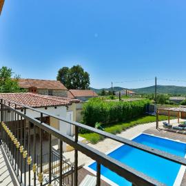 Stone villa with pool