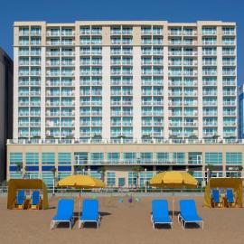 Hilton Garden Inn Virginia Beach Oceanfront、バージニアビーチのホテル