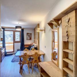 Studio cabine 4 pers, ski aux pieds, Les Bruyères - FR-1-178-352, hotel u gradu Le Menir