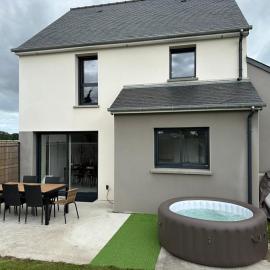 Maison avec Jacuzzi 1-8 pers à 10 mn de st Malo