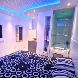 Bron centre appartement meublé avec jacuzzi, hotel em Bron