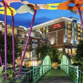 Greenville में, होटल Hampton Inn & Suites Greenville-Downtown-Riverplace