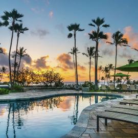 Hilton Garden Inn Kauai Wailua Bay, HI, хотел в Капаа