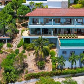 Baan Talay Sai Villa - Panoramic Views 300m to Beach