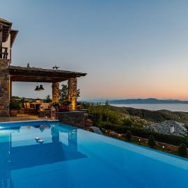 Akrolithos Villa, Milies Pelion, hôtel à Milies