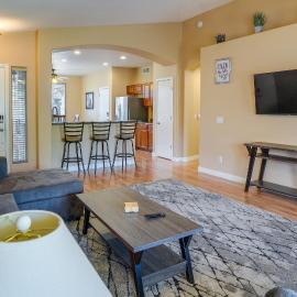 Fenced Backyard & Fire Pit: Bright Peoria Home!