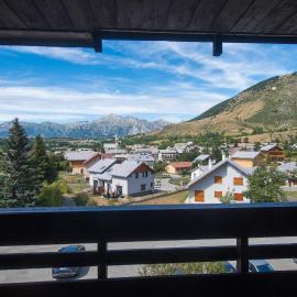 Ancelle में, होटल Le Balcon d'Ancelle - Appt vue montagne