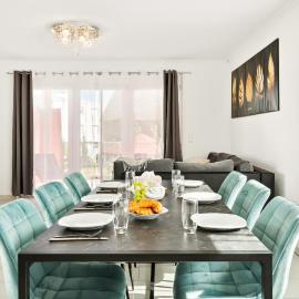 Großzügiges Apartment für 6 nahe Frankfurt, Balkon, Große Küche, Parkplatz, hotell sihtkohas Karben