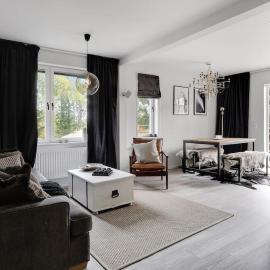 Mysig lägenhet med bastu 5 minuter från Järvsöbacken, hotel din Järvsö