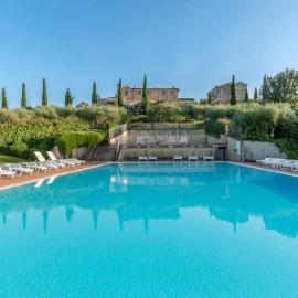 AffittiBreviSiena - Palazzo Monaci, La Torre- Appartamento con piscina nelle crete Senesi