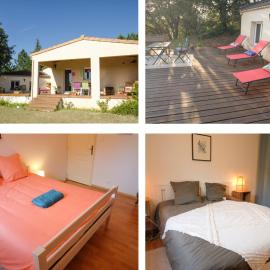 Gîte l échappée bleue Dromoise - villa