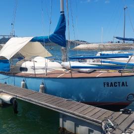 FRACTAL - Vintage Sailboat in Belém