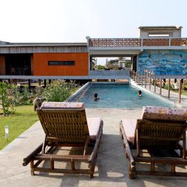 La Maison Bleue Lome: Lomé şehrinde bir otel