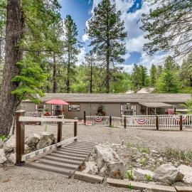 Peaceful Cloudcroft Vacation Rental: Walk to Shops