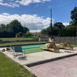 La villa Mama 65 m2, avec piscine partagée de Juin à Septembre, hotel sa Erquy