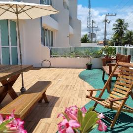 Lazer Completo à Beira-Mar: Espaço e Conforto, hotel in Barra de São Miguel