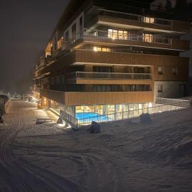 Appartement Haute gamme ski aux pieds, piscine, sauna.