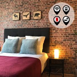 Studio avec balcon & parking gratuit - Tours Gare, Hotel in Tours
